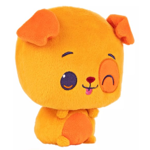 GUND Drops, Paulie Pup, Expressive Premium Stuffed Animal Plush Pet, Orange, 6" - Picture 3 of 4